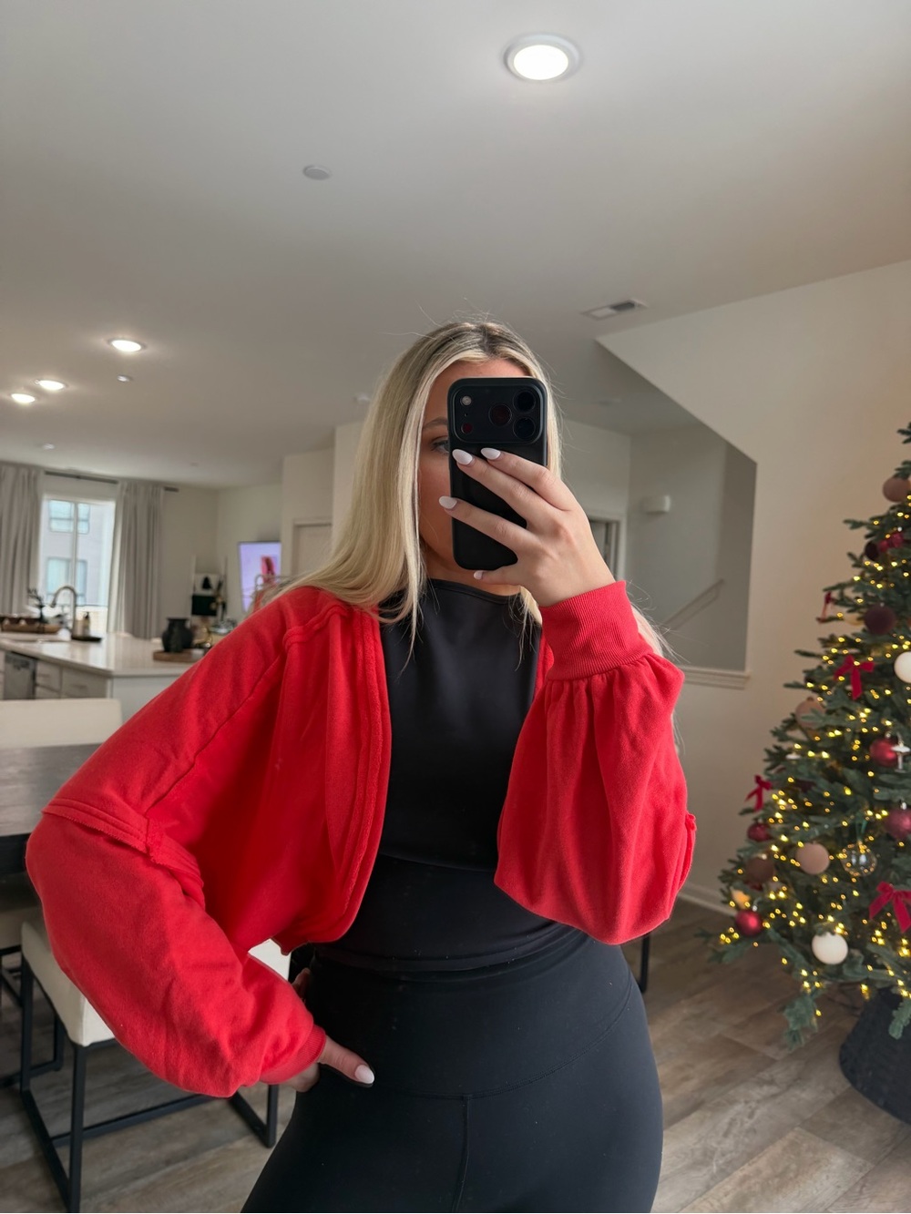 Ayla red bolero shrug nwt - Picture 16 of 16